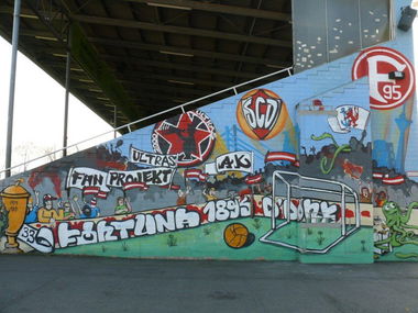 Graffiti Wall in Dusseldorf - Photo by SchwarzerKater - Fortuna, Düsseldorf, 1895