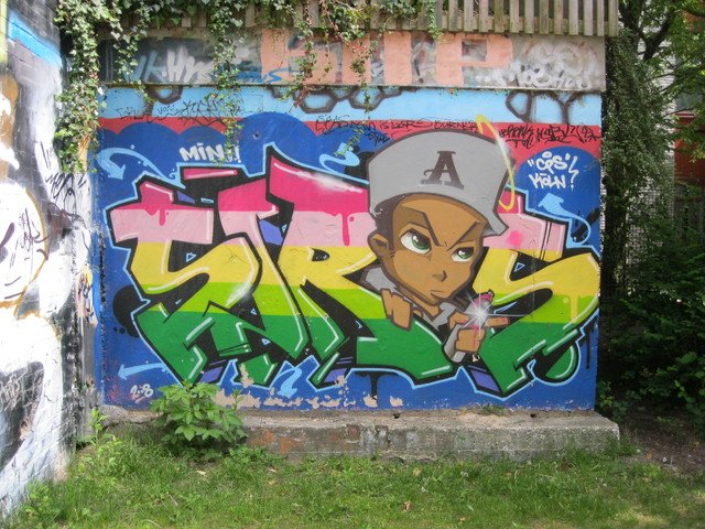 Graffiti Wall in Köln - Photo by SchwarzerKater - Siras, Wall, Bombing (2008)