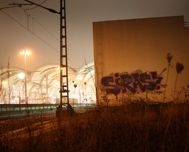 Graffiti Wall - Photo by SchwarzerKater - Siras, Wall, Line