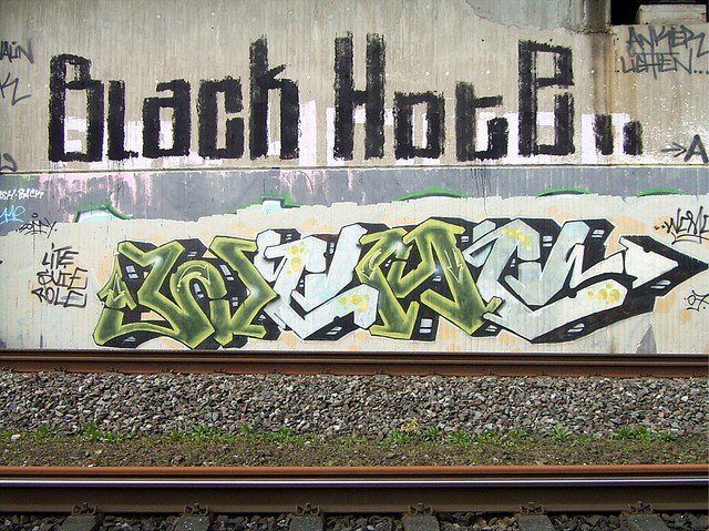 Graffiti Wall - Photo by SchwarzerKater - Wcmc, Crew, Black (2007)