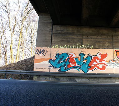 Graffiti Wall - Photo by SchwarzerKater - Coke, Wall, Street