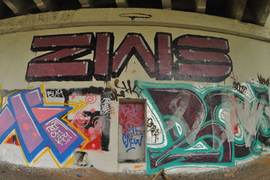 Graffiti Wall in Moscow - Photo by Scol - ZWS, Scol (2013)