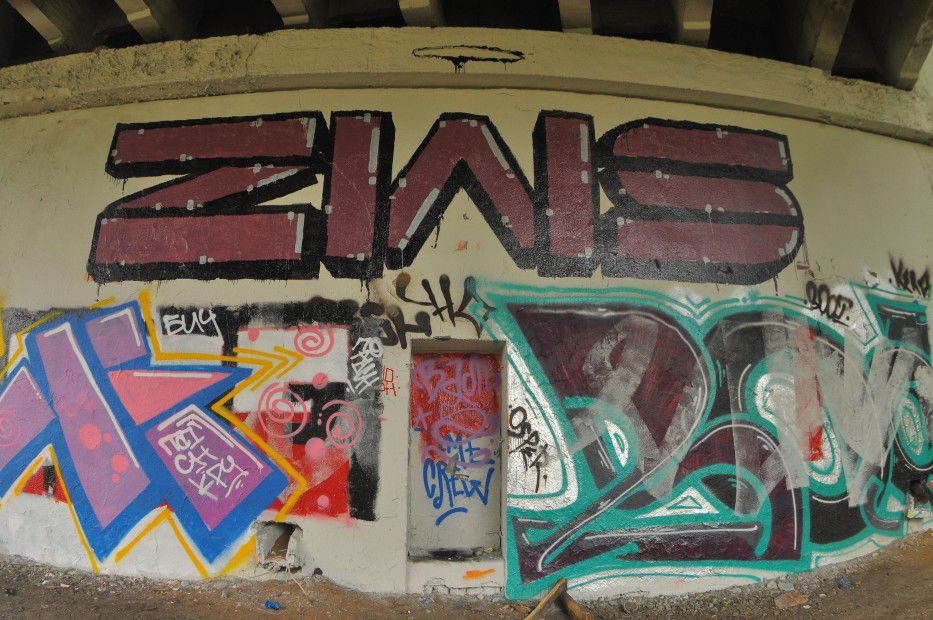 Graffiti Wall in Moscow - Photo by Scol - ZWS, Scol (2013)