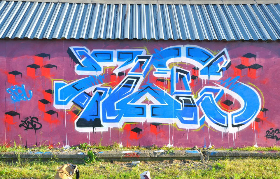 Graffiti Wall in Moscow - Photo by Scol - ZWS, Scol (2013)