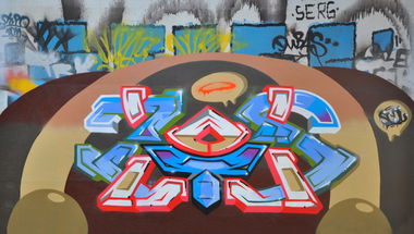 Graffiti Wall in Moscow - Photo by Scol - ZWS, Scol (2013)