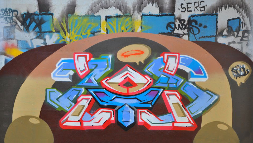 Graffiti Wall in Moscow - Photo by Scol - ZWS, Scol (2013)