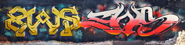 Graffiti Wall in Moscow - Photo by Scol - ZWS, Scol, Jem (2013)