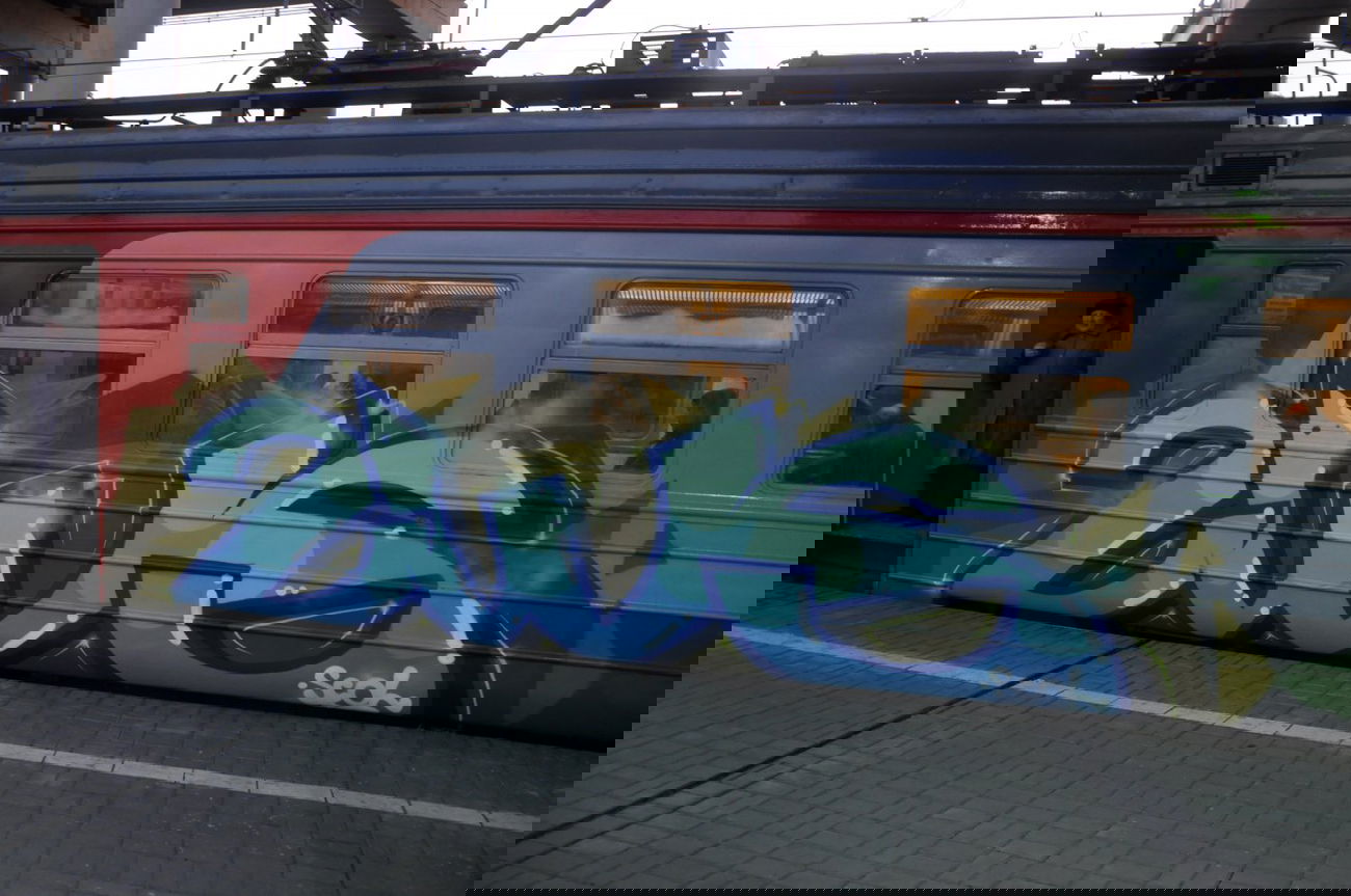 Graffiti Train - Photo by Scol - ZWS, scol (2013)