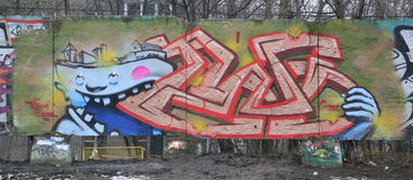Graffiti Wall - Photo by Scol - ZWS, scol, jem (2014)