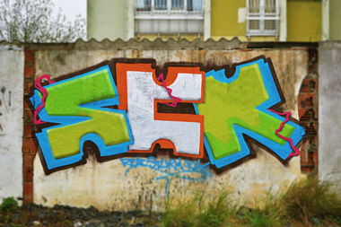 Graffiti Bombing in Istanbul - Photo by Screbel - Scr, istanbul, scr