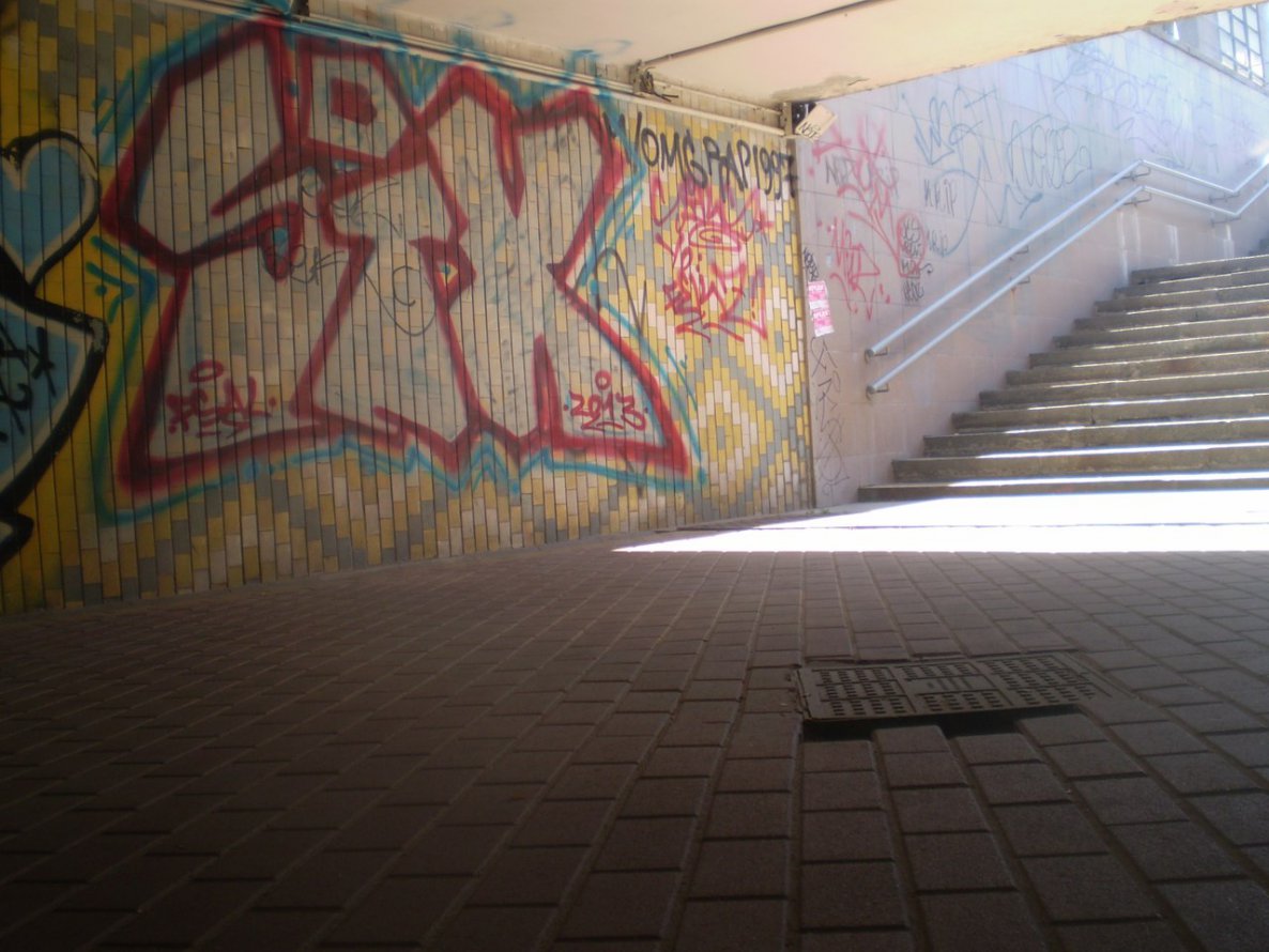 Graffiti Bombing - Photo by SeX