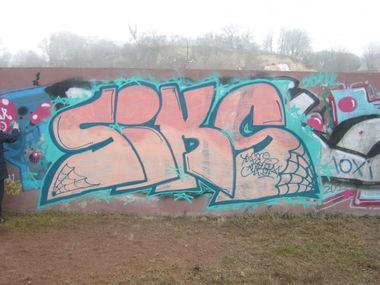 Graffiti Bombing - Photo by SeX (2014)