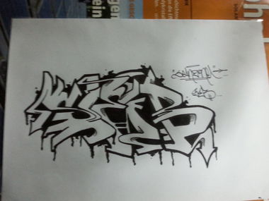 Graffiti Sketch - Photo by SeanZone - seanzONE