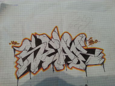 Graffiti Sketch - Photo by SeanZone - Nbk