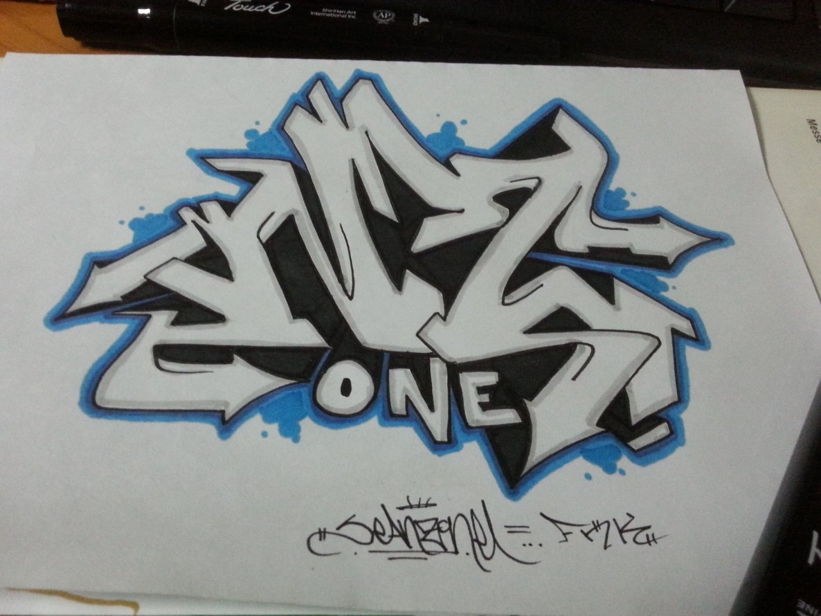 Graffiti Sketch - Photo by SeanZone - seanzONE