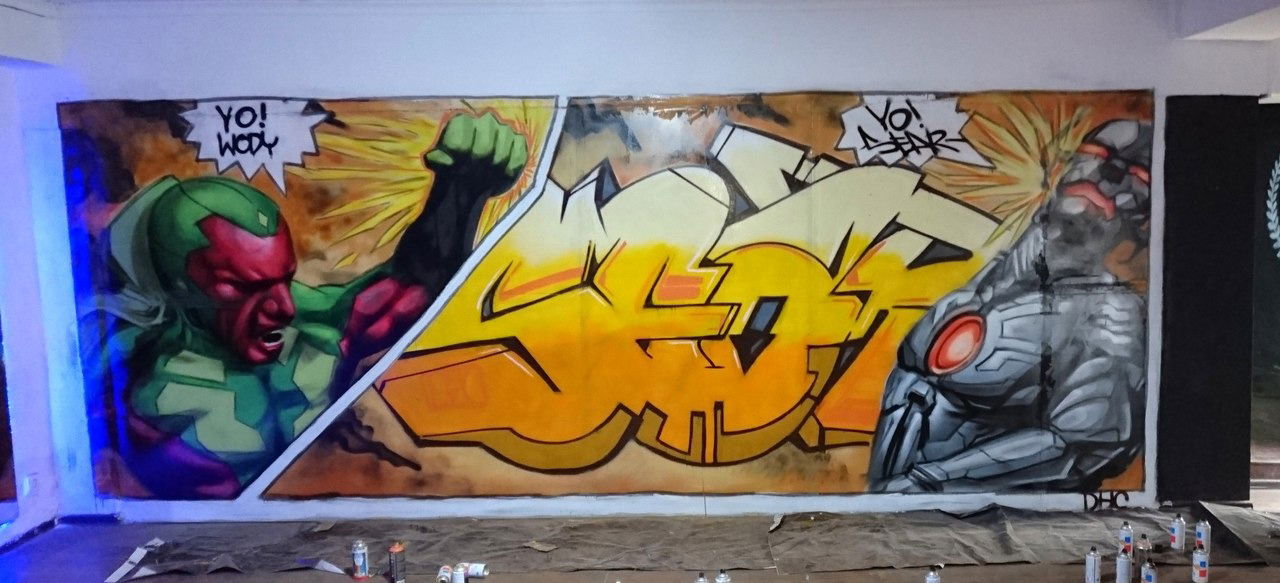 Graffiti Wall - Photo by Sear - seardhc (2016)