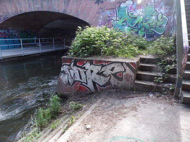 Graffiti Wall in Karlsruhe - Photo by Searcher - Karlsruhe, core, dori