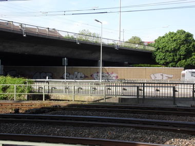 Graffiti Bombing - Photo by Searcher - acs, solc, isf (2012)