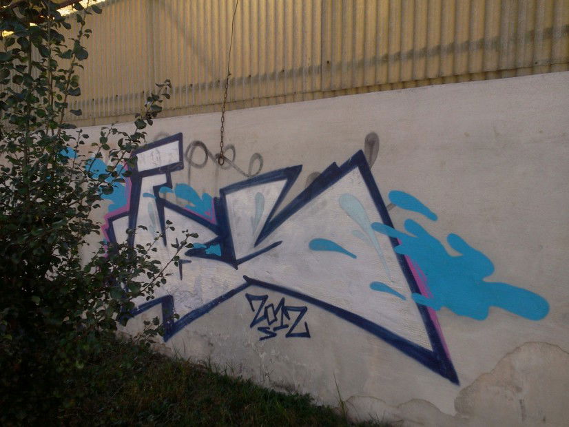 Graffiti Bombing in Karlsruhe - Photo by Searcher - fbs, karlsruhe (2012)