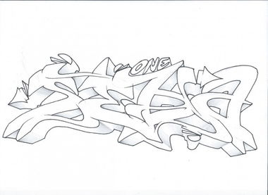 Graffiti Sketch - Photo by Seba_TRB - Seba, TRB, 71 (2013)