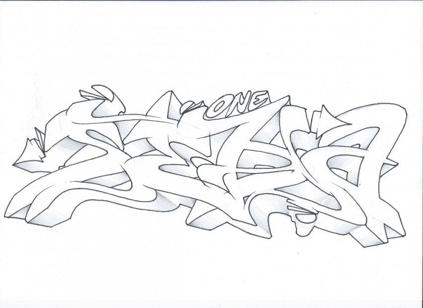 Graffiti Sketch - Photo by Seba_TRB - Seba, TRB, 71 (2013)