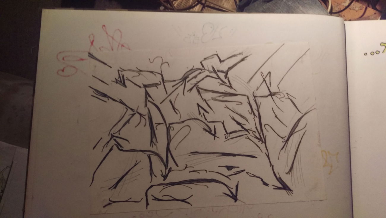 Graffiti Sketch - Photo by SeboOne (2009)