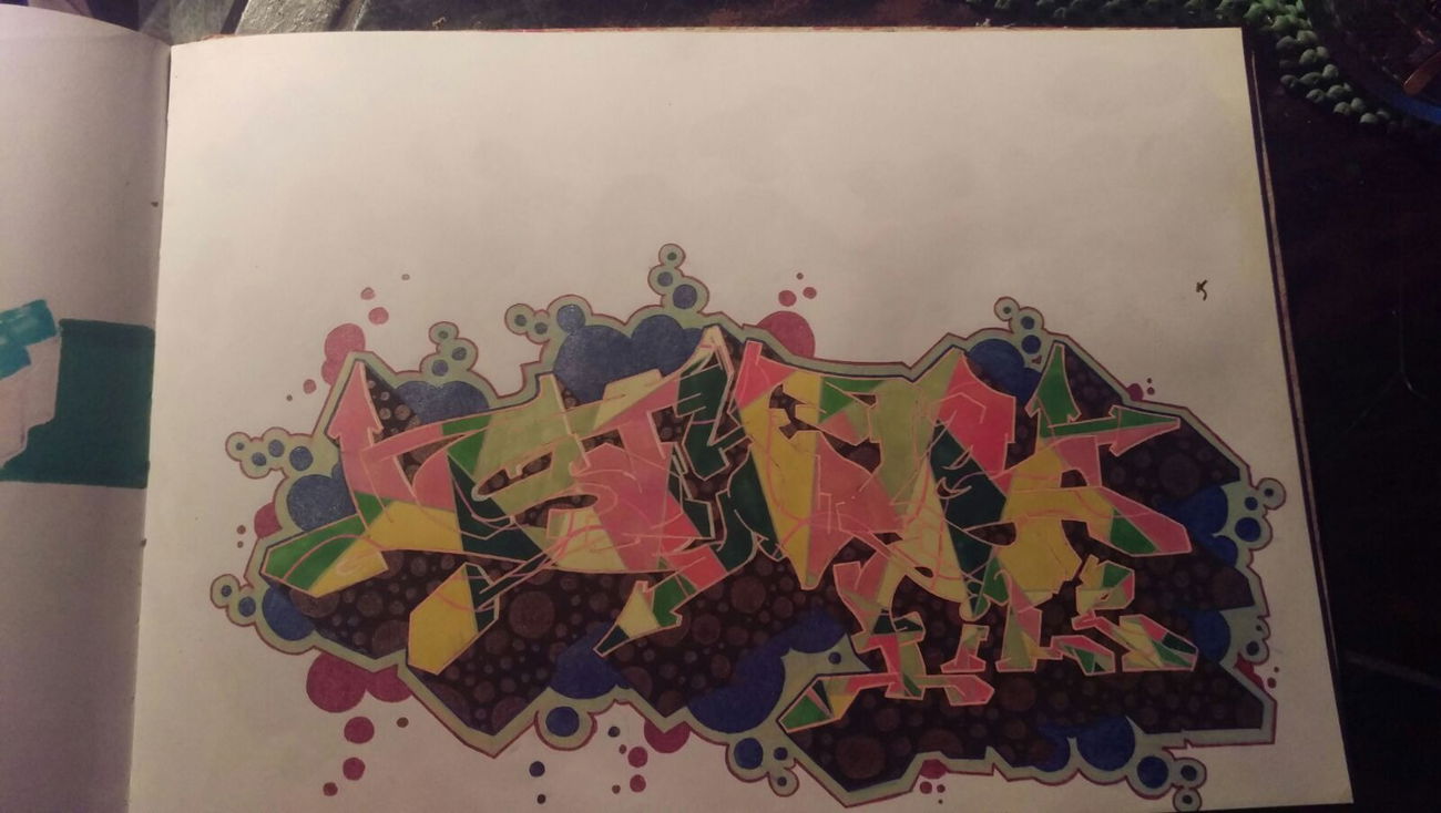 Graffiti Sketch - Photo by SeboOne (2007)