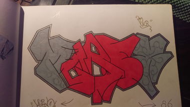 Graffiti Sketch - Photo by SeboOne (2009)