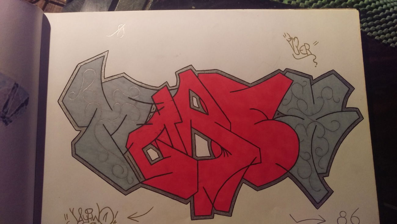 Graffiti Sketch - Photo by SeboOne (2009)