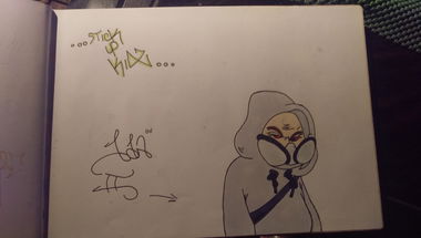 Graffiti Sketch - Photo by SeboOne (2009)