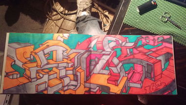 Graffiti Sketch - Photo by SeboOne (2009)