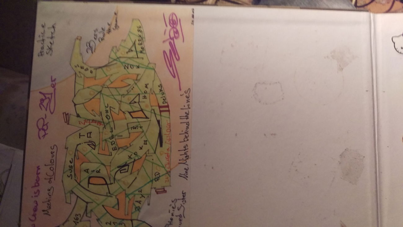 Graffiti Sketch - Photo by SeboOne (2009)