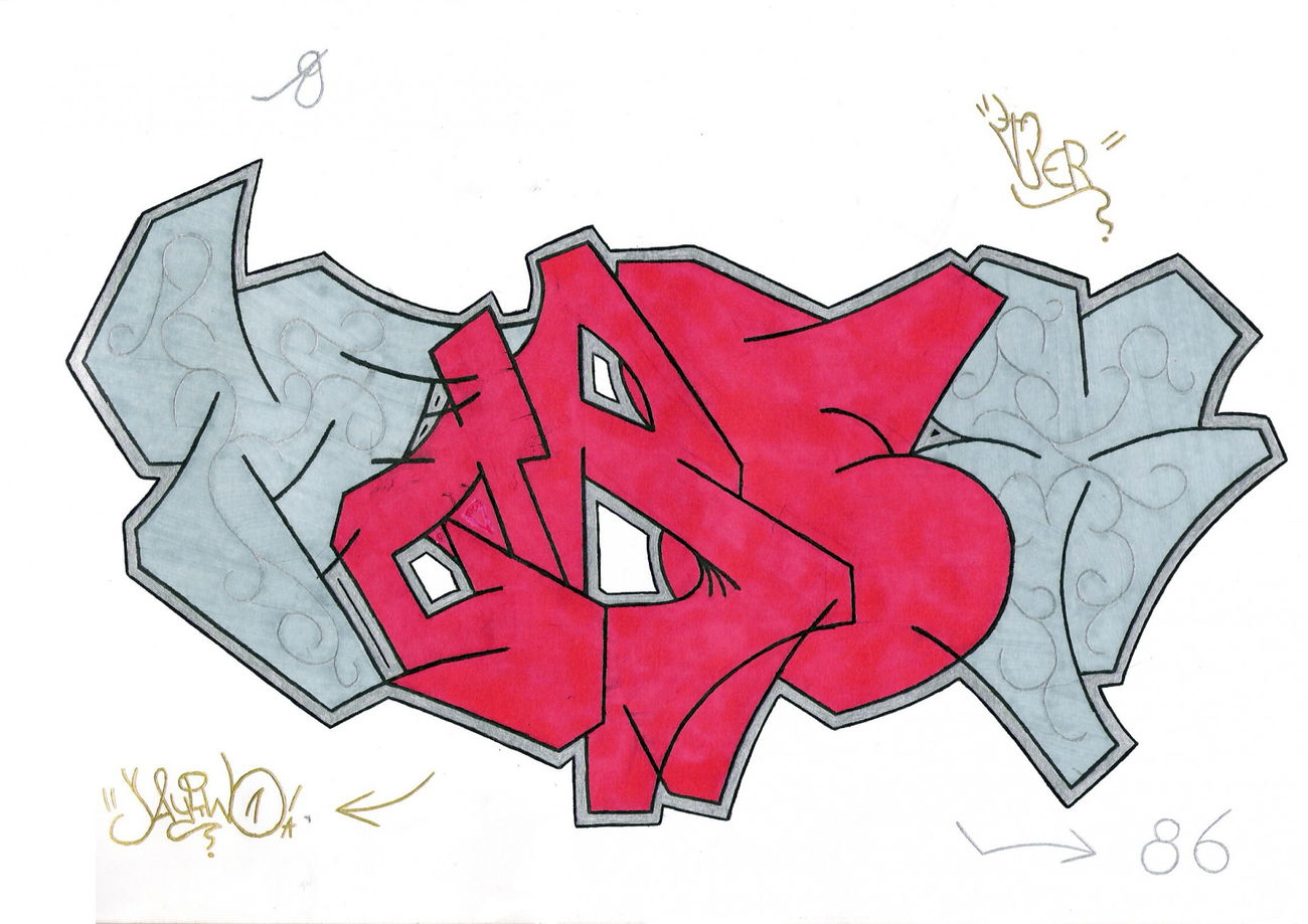 Graffiti Sketch - Photo by SeboOne (2006)