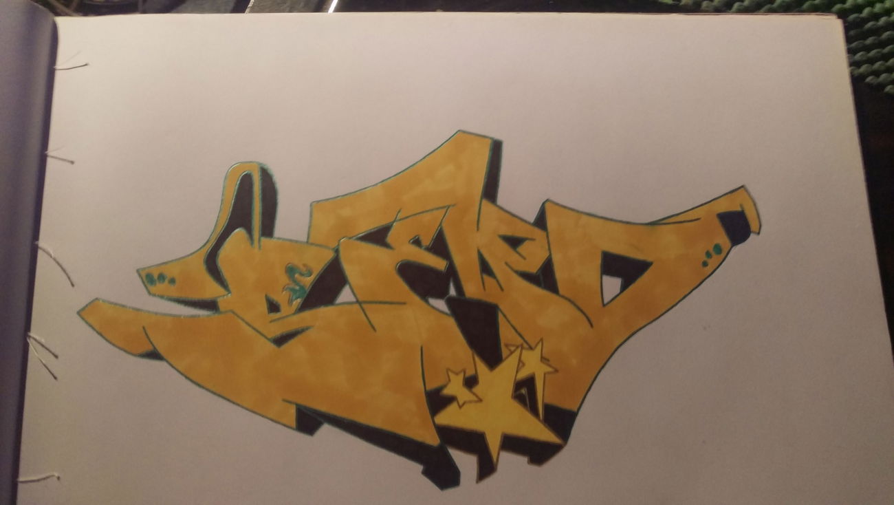 Graffiti Sketch - Photo by SeboOne (2009)