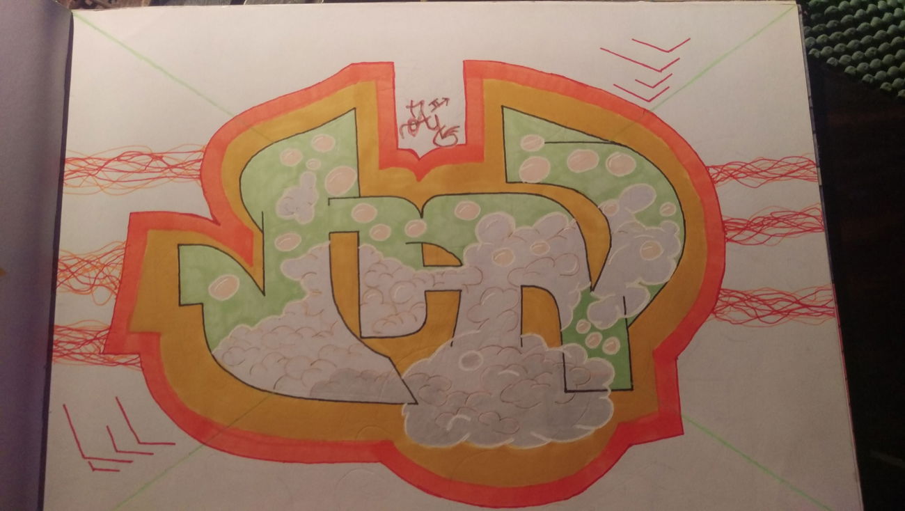 Graffiti Sketch - Photo by SeboOne (2009)