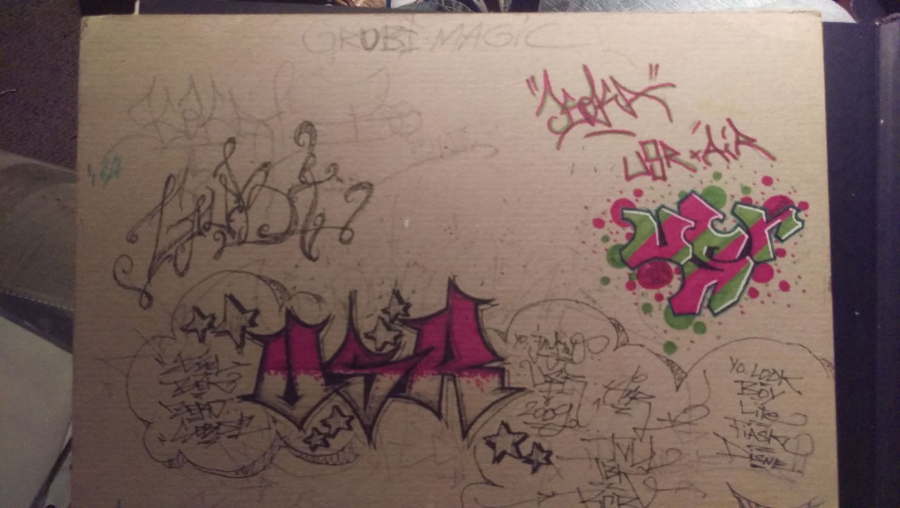 Graffiti Sketch - Photo by SeboOne (2009)