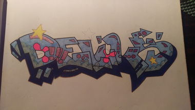 Graffiti Sketch - Photo by SeboOne (2009)