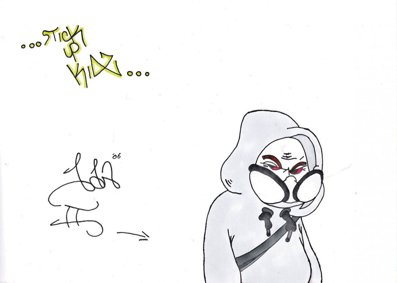 Graffiti Sketch - Photo by SeboOne (2006)