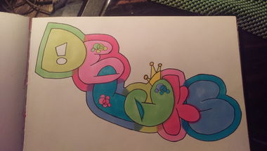 Graffiti Sketch - Photo by SeboOne (2009)