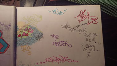 Graffiti Sketch - Photo by SeboOne (2009)