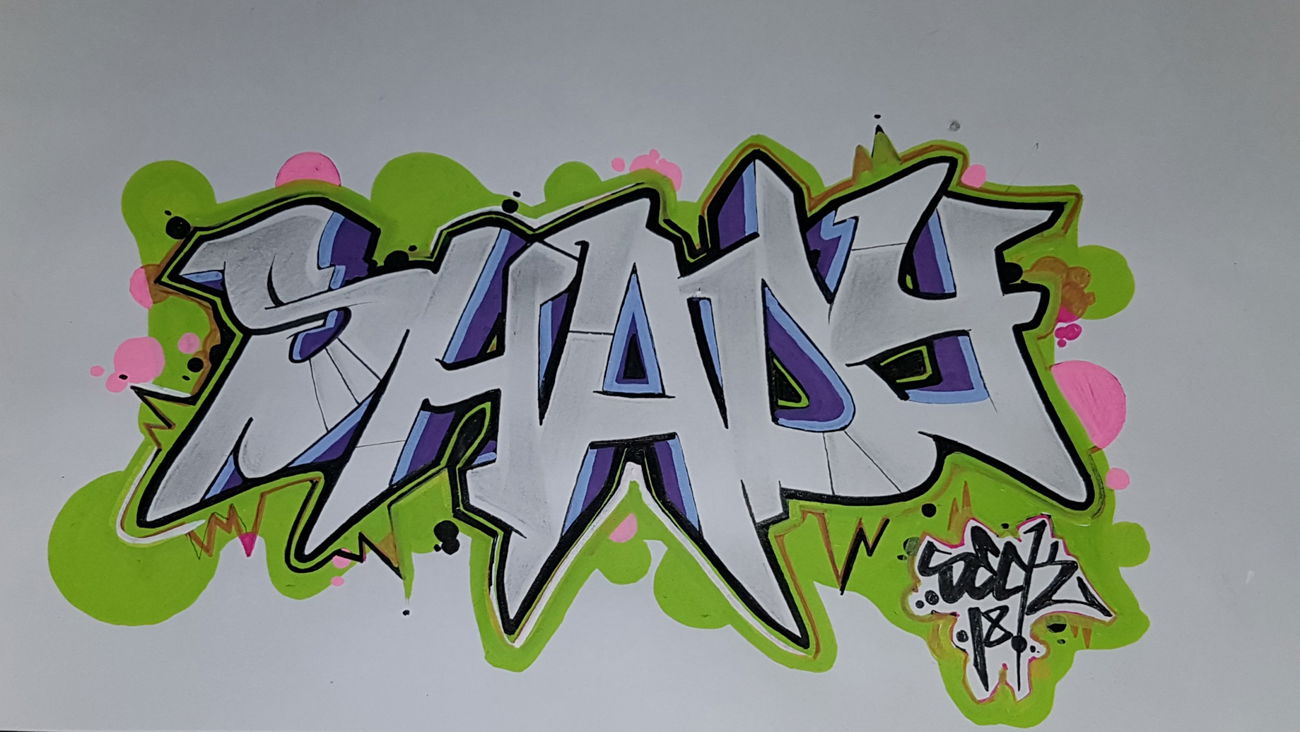 Graffiti Sketch - Photo by Seck
