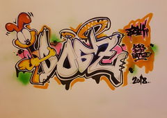 Graffiti Wall - Photo by Seck - seck, frik