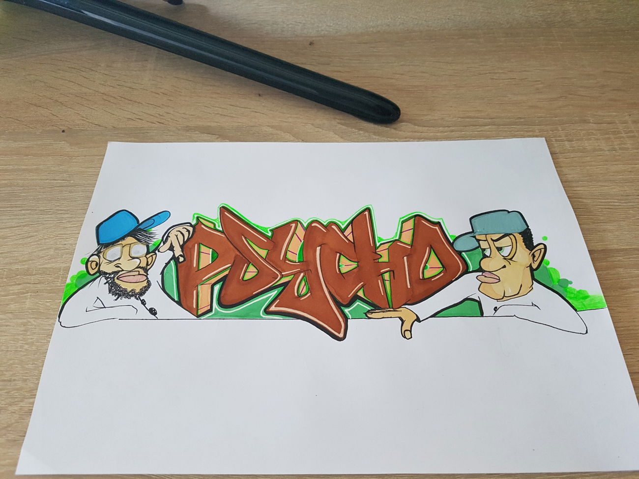 Graffiti Wall - Photo by Seck - seck, frik, psycho (2018)