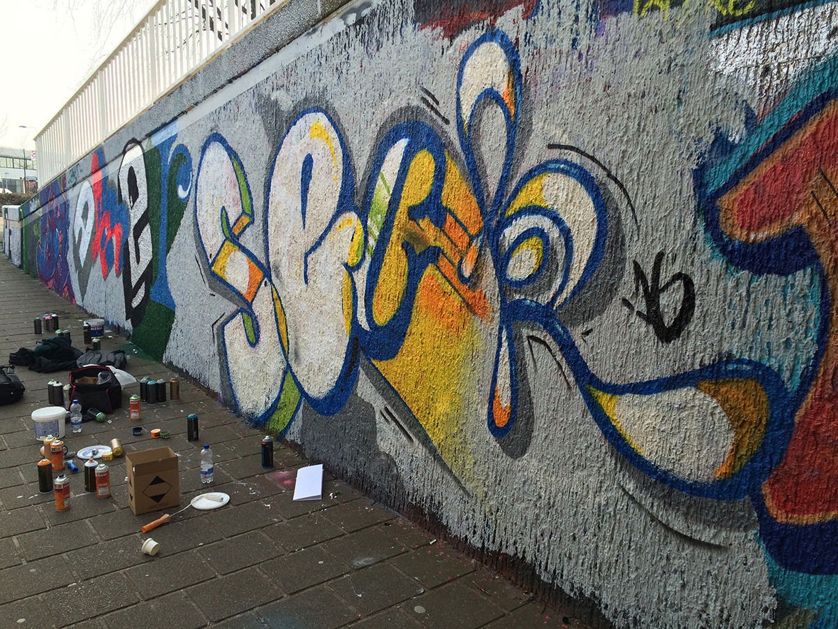 Graffiti Wall - Photo by Seckie - seckdesign (2016)