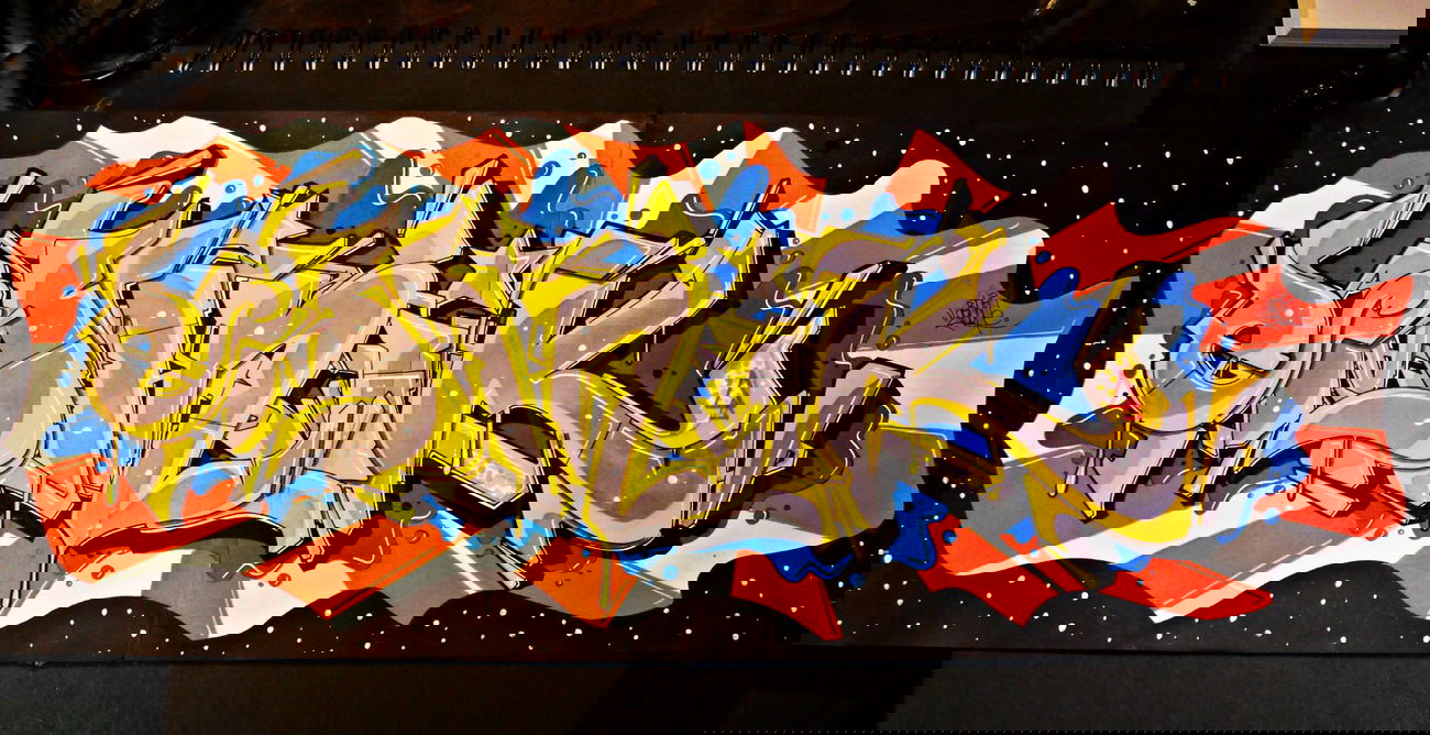 Graffiti Sketch - Photo by Sedonee - Sedone (2013)