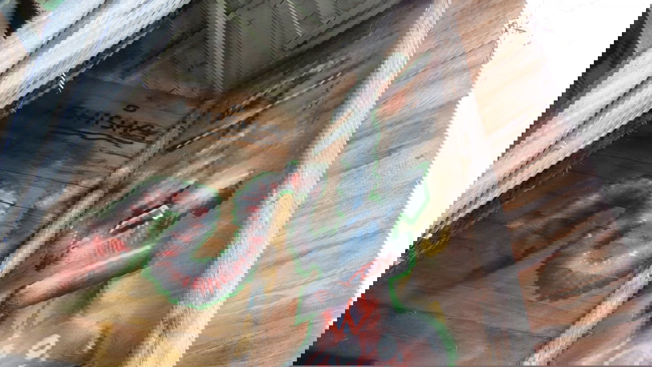 Graffiti Street Art in Teisendorf - Photo by SehrOnline - shisha, character, oldschool (2013)