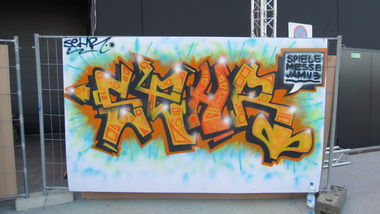 Graffiti Wall in Salzburg - Photo by SehrOnline - sehr, one, workshop (2013)