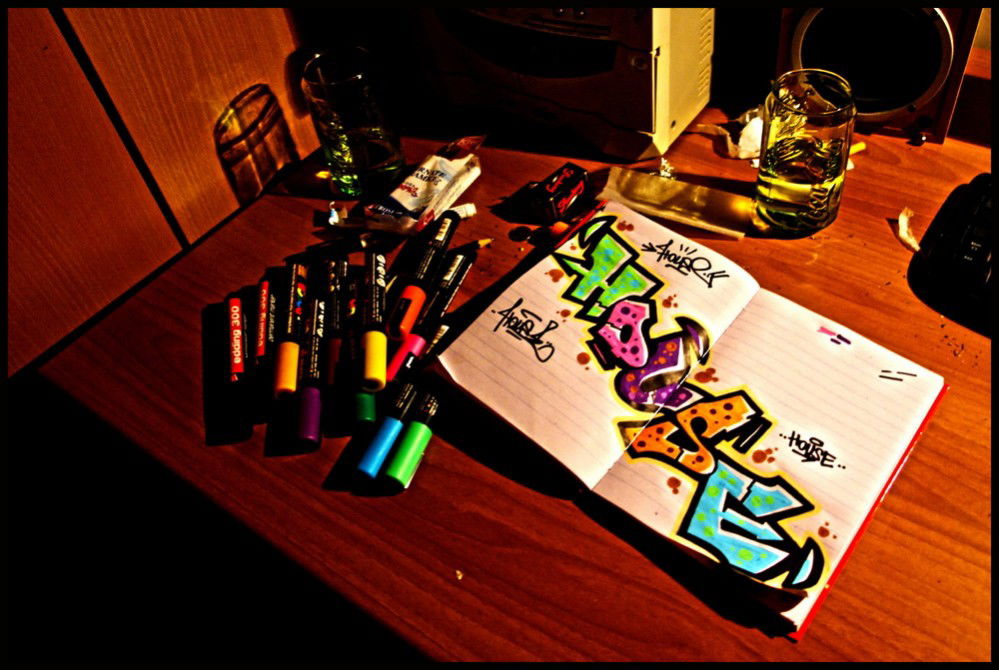 Graffiti Sketch in Zagreb - Photo by Seick1 - Seick, House