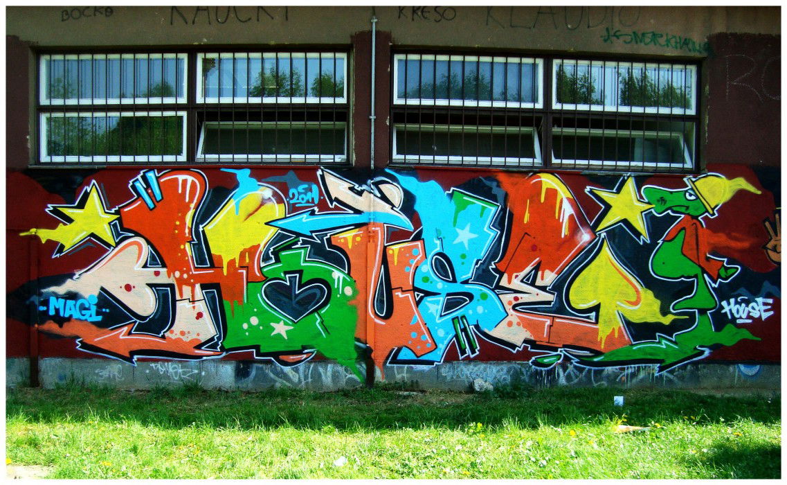 Graffiti Wall in Zagreb - Photo by Seick1 - Seick, House