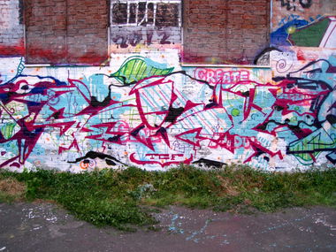 Graffiti Wall in Zagreb - Photo by Seick1 - Seick, House